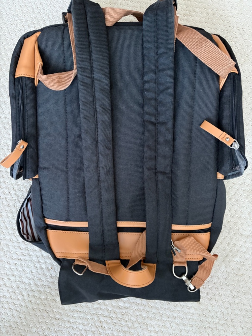 Parker Baby Co. Large Diaper Backpack Birch Bag - Picture 2 of 6